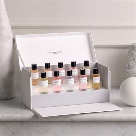 la collection privée christian dior - set of 10 fragrance miniatures|dior fragrance collection.